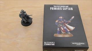 Space Marine Primaris Captain - Unboxing & Review (WH40K)