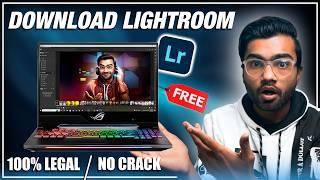 How to Download & Install Adobe Lightroom for FREE in PC & Laptop (2024) (No Crack / 100% Legal)