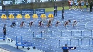 U15 Men 100m Hurdles Final 2022 Australian Track & Field Championships