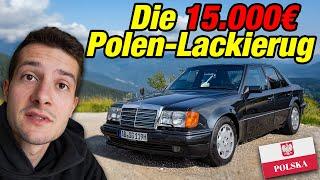 Die 15.000€ Polen-Lackierung meines Mercedes W124 500E