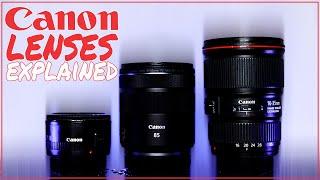 Canon Lenses Explained: DC vs STM vs USM