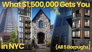 What $1.5M Buys You in All 5 NYC Boroughs | Full Property Tour