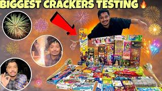 Biggest Diwali Crackers Stash Testing 2024* || Ansh Khajuria#diwali