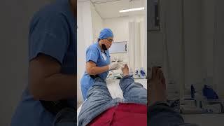 PASTOR JORGE SILVA NA CLÍNICA ESPECIALIZADA EM FERIDAS DIABETES