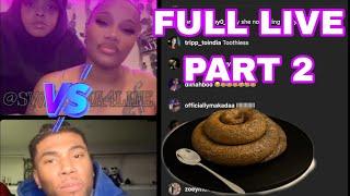 DRUNKEN QUEEN OPP & MAJ GO AT IT OVER CHELLE Q&A PART 2 |  STDS & 