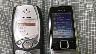 Nokia 2300 vs Nokia 6300 Nokia tune