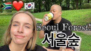 Relaxing date in Seoul Forest ️ #Mixedcouple #Korea #국제부부 #국제커플