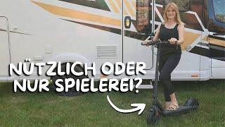 PRAKTISCHER BEGLEITER oder NUR SPIELEREI E-Scooter im Wohnmobil – Unsere Erfahrung mit VMAX