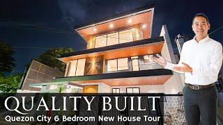 House Tour QC79 •"Celebrate your CHRISTMAS here!" •Quezon City SUPERB 6 Bedroom House & Lot for Sale