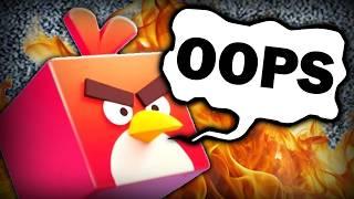 Angry Birds RESPONDS to Using AI Art, And It's Bad