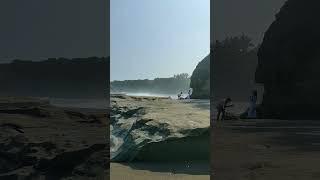 Menjala Ikan di Pantai Selatan Garut #shorts