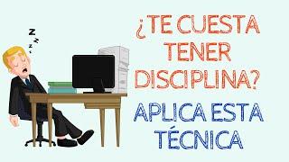 Con esta estrategia te costará menos tener disciplina