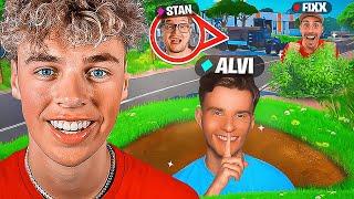 Das LÄNGER ÜBERLEBEN Creator BATTLE in Fortnite gegen Alvi, Fixx & StanPlay!️