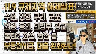 투기과열지구,조정대상규제지역 해제부동산세금,대출 완화◀오늘의경매 강의