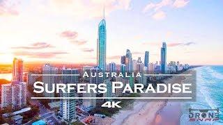 Surfers Paradise‍️ Gold Coast, Australia  - by drone [4K]