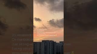 Meh #poem #words #sunset #vibes #weekend #weekendvibes #solo #shorts #shortvideo #goldenhour #love