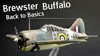 I Heard You Like Rivets? Airfix Brewster Buffalo Plastic Model Kit in 1/72 Scale - Build & review