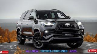 2025 All-New Toyota Fortuner: All New with a 48 Volt System and More Sophisticated!