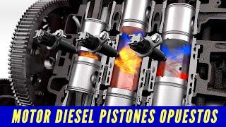 Pistones OPUESTOS: El Diésel que DESAFIÓ la Ingeniería Automotriz.