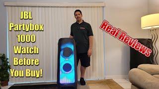 JBL Partybox 1000 Portable Party Speaker Unboxing & Real Review