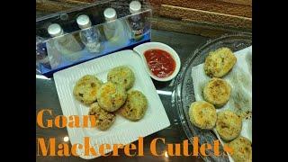 Goan Mackerel Cutlets|Fish Cutlets|Bangde Cutlets|Mackerel Cutlet recipe|Fish Patties