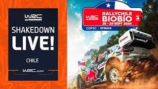  Shakedown LIVE | WRC Rally Chile Bio Bío 2024