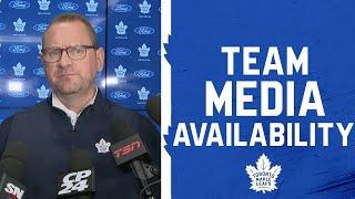 Maple Leafs Media Availability | October 08, 2024