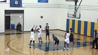 CHICAGO DALEY COLLEGE BASKETBALL-Amiri Young #1 -11 AST-33 PTS vs BOSCO INSTITUTE