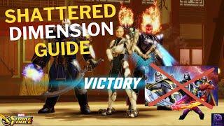 NO SKRULL? NO ANNIHILATORS? NO PROBLEM! SHATTERED DIMENSION GUIDE - MSF - Marvel Strike Force