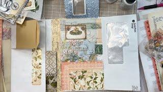 #1 Make a Junk journal with me!  Easy beginner step by step! #easyjunkjournal