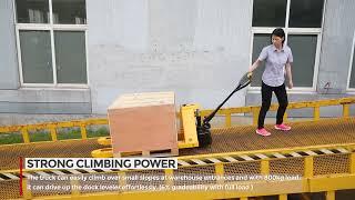 [STAXX]  Pallet Truck Climbing Power Testing | Electric Pallet Truck and Hand Pallet Truck Supplier