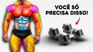 O Melhor Treino Apenas Com Halteres Para o Corpo Todo (+ Ficha de Treino Gratuita)