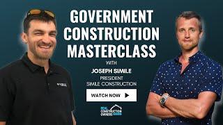 Government Construction Masterclass ft. Joseph Simile | RCO Podcast with Justin Ledford