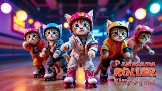 Pawesome Roller Kitty  Squad - Purrty Purrty 🪩