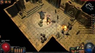 Path of Exile(POE) Прохождение Лабиринта с комментариями.