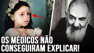 Ela nasceu sem pupilas e o que Padre Pio fez surpreendeu o mundo!