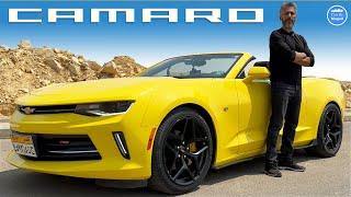 Chevrolet Camaro Convertible كامارو الجميلة #carsbymaged #explore #cars #explorepage #camaro