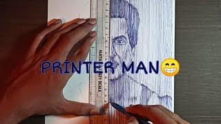 Thousands of lines made a portrait ( sonu sood ) | Artbysid