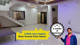 3 BHK new duplex for sale, 3 BHK new duplex for sale in Vadodara , duplex for sale