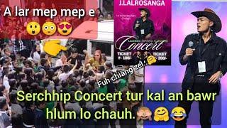 Hei le! J. Lalrosanga Concert Tur An Lo Bawr Nasa|| Pui Rep Re