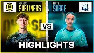 New York Subliners vs Seattle Surge HIGHLIGHTS | CDL Champs 2024 | Winners Round 1