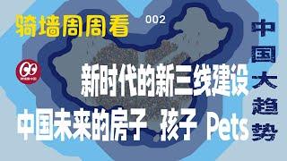 【骑墙周周看】中国大趋势002——中国未来的房子、孩子、Pets | 战略备份 | 新三线建设 | 网证网号政策 | 教培政策翻大饼 | 上半年批捕36.7万人 | 埃里克施密特的演讲