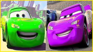 CARS 3 Lightning Mcqueen Learn Colors - Cars cartoon FUNNY  - Coffin Dacne Song (COVER)