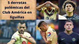 5 Derrotas Polémicas del Club América en liguillas de la Liga MX.