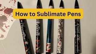 How to Make Sublimation Pens