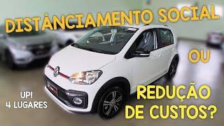 Volkswagen up! TSI Xtreme 2021. O carro de 4 lugares que é uma jabuticaba brasileira.