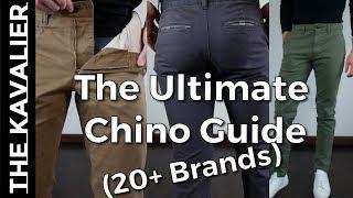 The Complete Chino Buying Guide - 20 Brands from H&M, Uniqlo, Gap, Bonobos and more