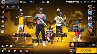 Cs Rank Push To Top 1 GrandMaster In Match Makers And Hackers Lobby  | Free Fire Live