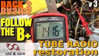 How to Check the B+ Safely - Tube Radio Restoration Back to Basics part 3