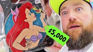 Why Is This Disney Pin So EXPENSIVE? (Rare Pin Store Tour)